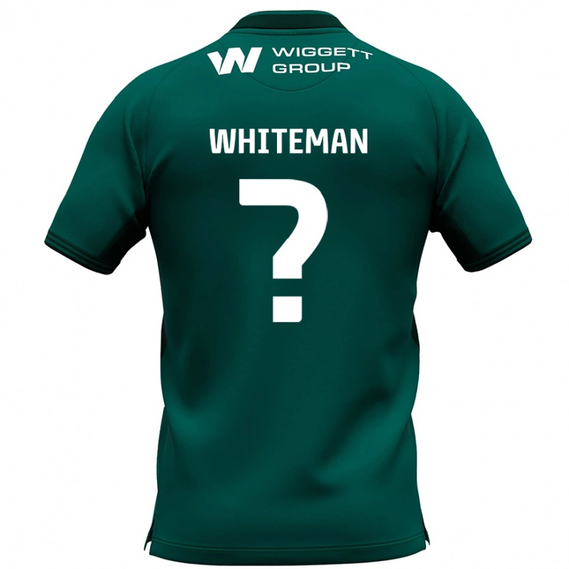 Danxen Kobiety Harvey Whiteman #0 Zielony Wyjazdowa Koszulka 2024/25 Koszulki Klubowe