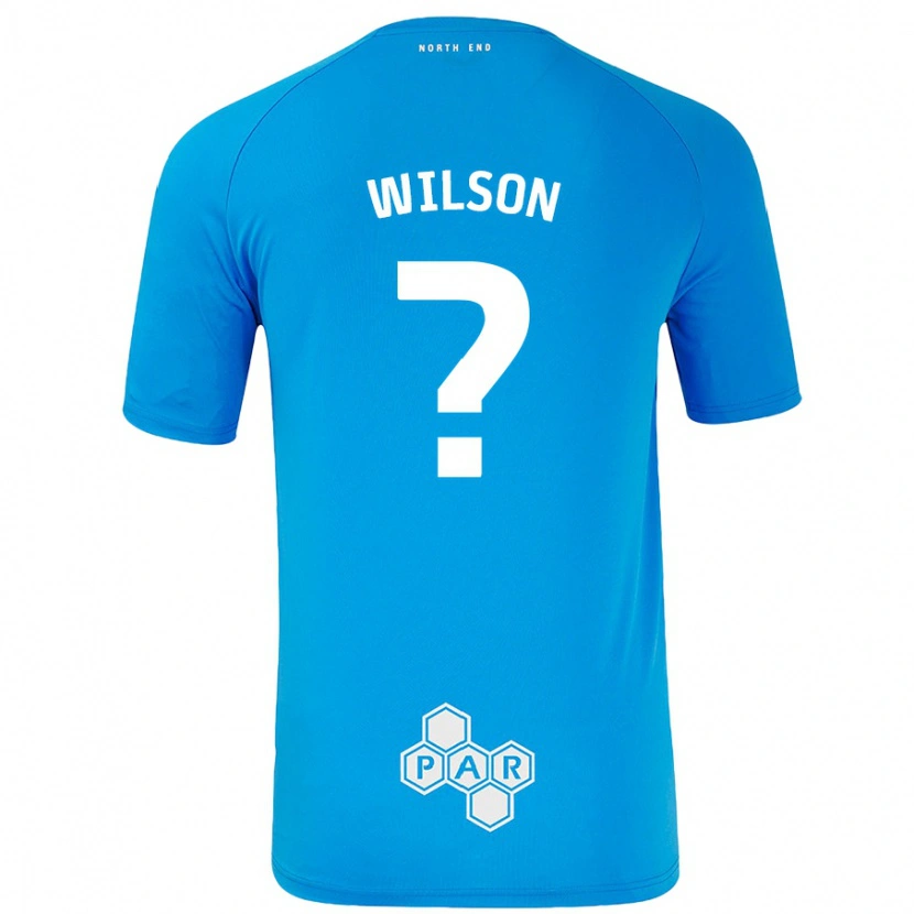 Danxen Kobiety Max Wilson #0 Niebieski Wyjazdowa Koszulka 2024/25 Koszulki Klubowe