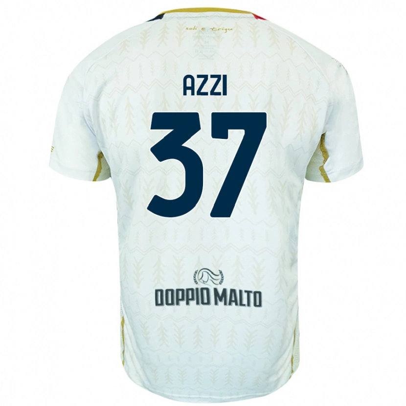 Danxen Kobiety Paulo Azzi #37 Biały Wyjazdowa Koszulka 2024/25 Koszulki Klubowe