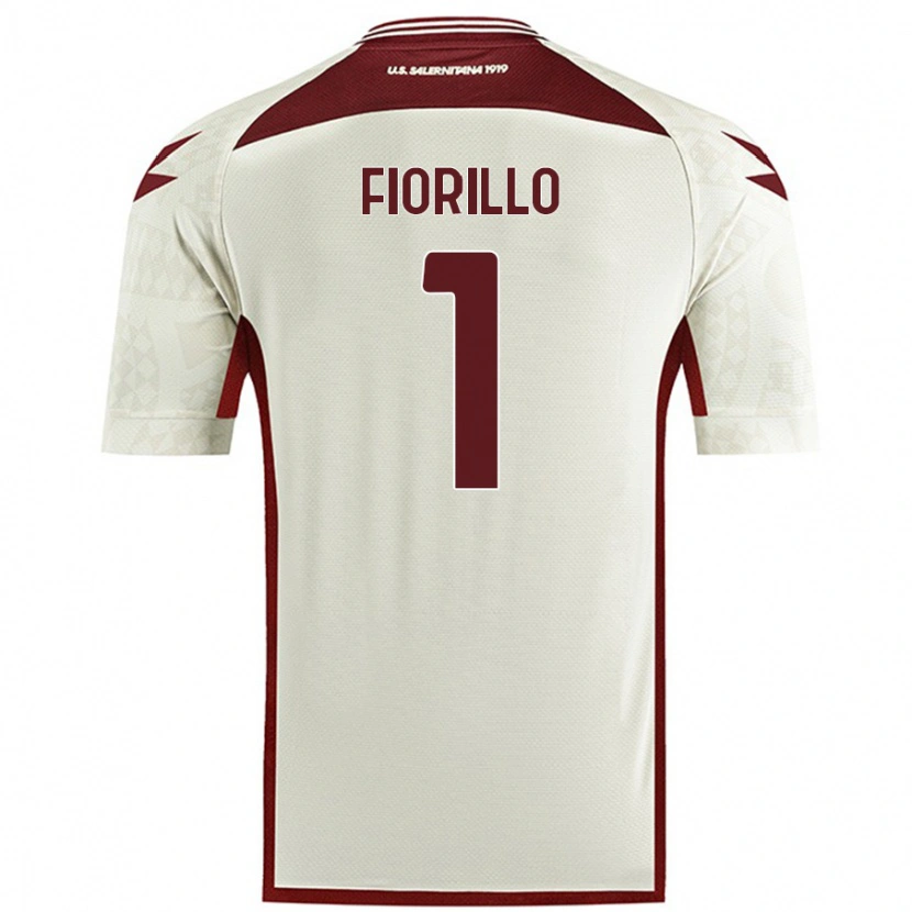 Danxen Kobiety Vincenzo Fiorillo #1 Kolor Kremowy Wyjazdowa Koszulka 2024/25 Koszulki Klubowe
