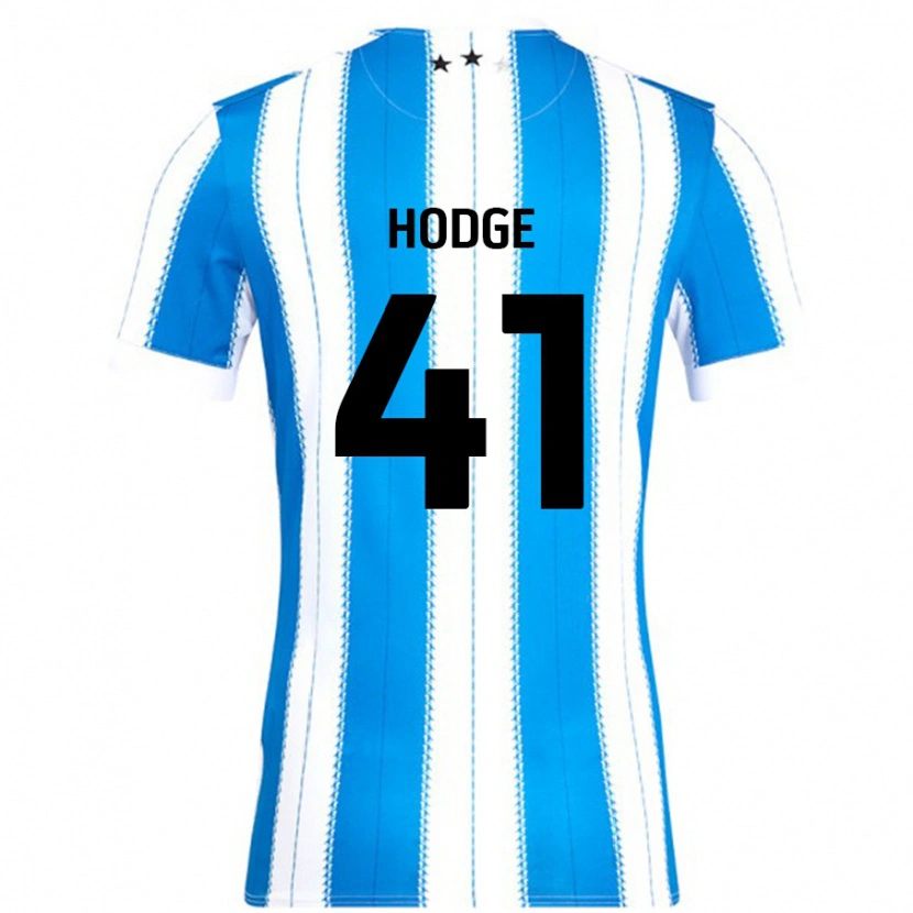 Danxen Dzieci Joe Hodge #41 Niebieski Biały Domowa Koszulka 2024/25 Koszulki Klubowe