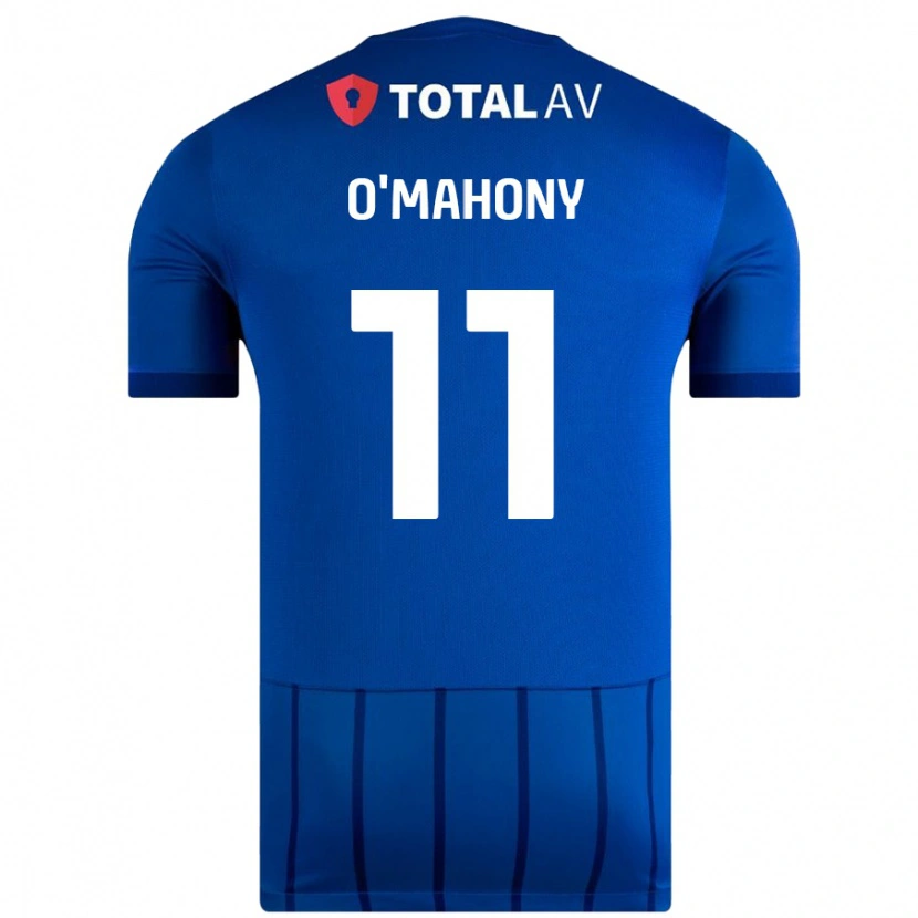 Danxen Męski Mark O'mahony #11 Niebieski Domowa Koszulka 2024/25 Koszulki Klubowe