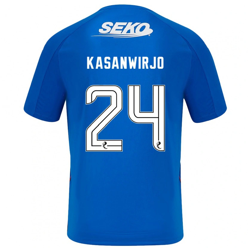 Danxen Kobiety Neraysho Kasanwirjo #24 Ciemnoniebieski Domowa Koszulka 2024/25 Koszulki Klubowe